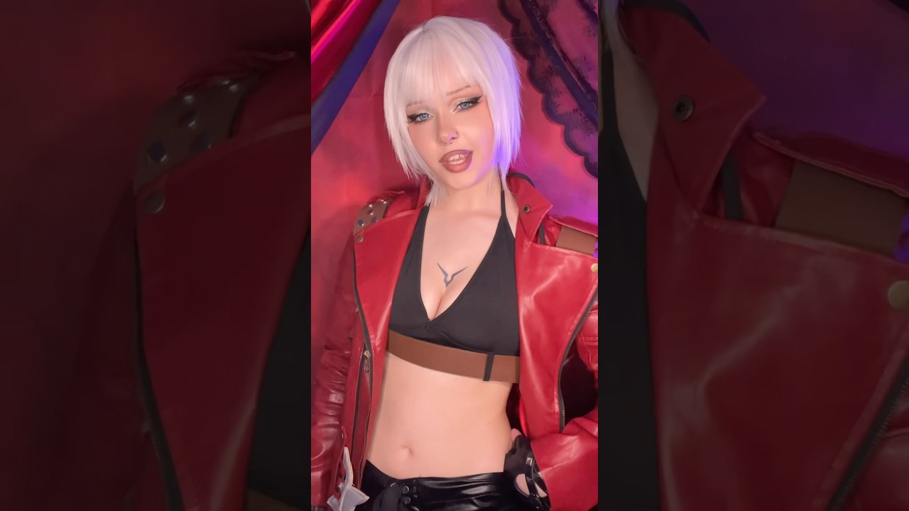 😋😋 #cosplay #makeup #videogames #devilmaycry #dmc3 #dante
