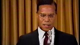 The Honorable Louis Farrakhan Speaks On Atude