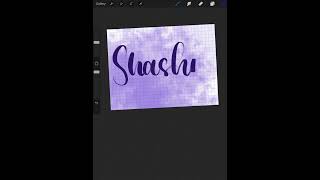 Name Requests|| Procreate Calligraphy