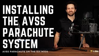 AVSS Parachute system for Matrice 300 Drone - Fly over people legally