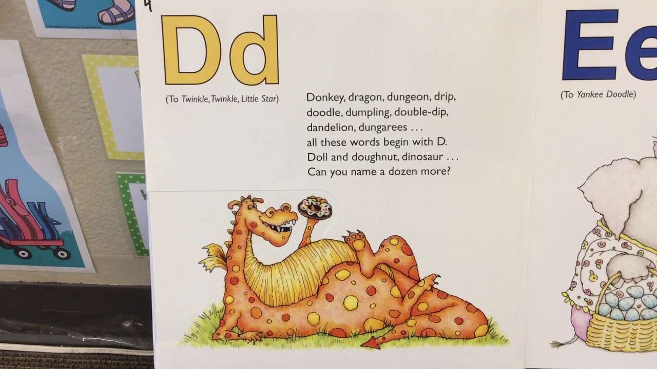 Read, Sing and Play ABC Sing-Along Letter D - YouTube