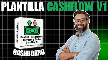 💵 Plantilla Control de Flujo de Efectivo en Excel | Ingresos, Gastos y Dashboard