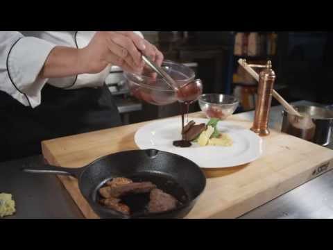 Chef By De Visual Recipes Seared Venison Tenderloin With Foie Gras-11-08-2015