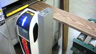 Laser Coder Printing on Composite Deck Board