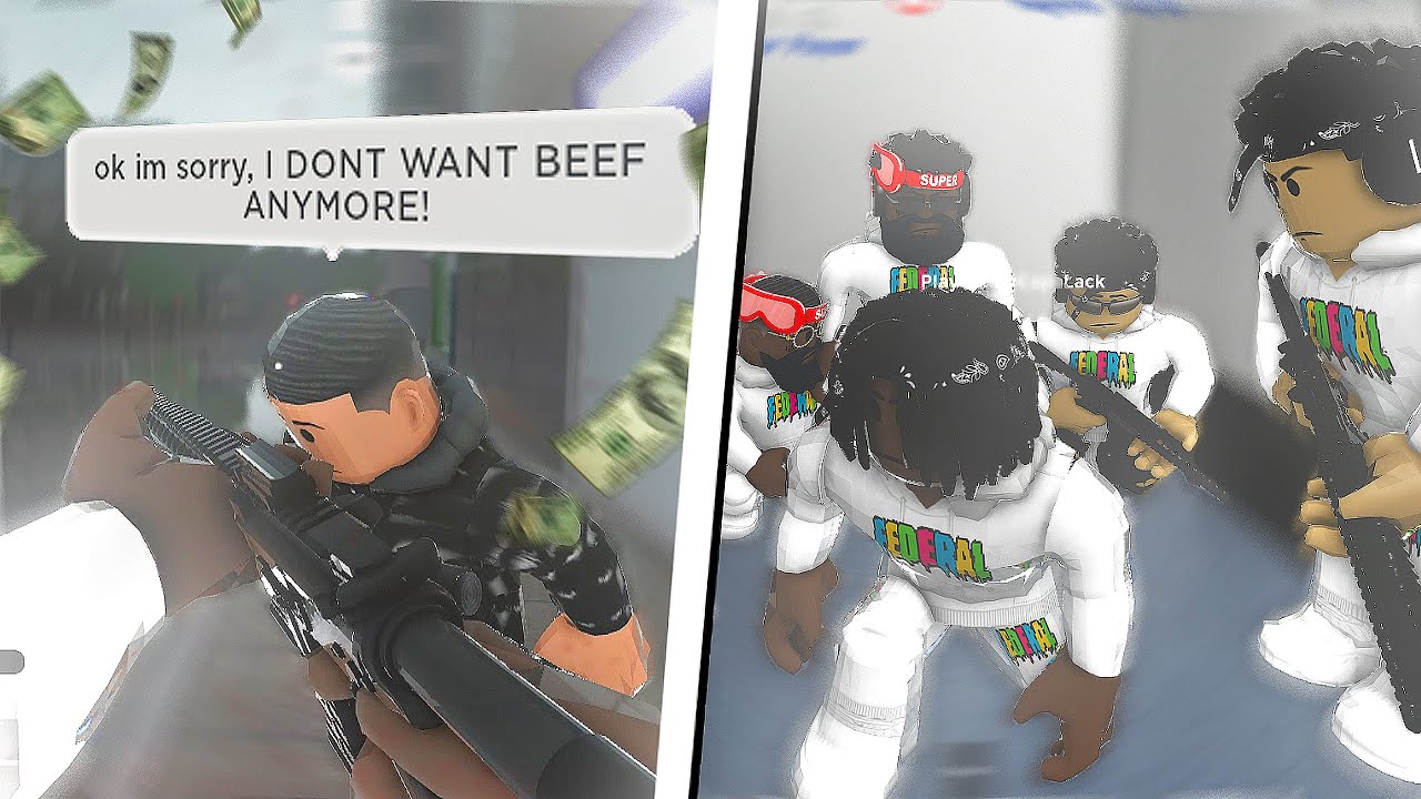 SO MY NEW GANG HAD OUR FIRST EVER GANG WAR IN ROBLOX SOUTH LONDON 2