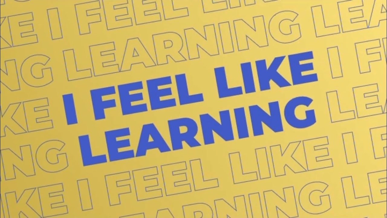 I Feel Like Learning Trailer | LAUNCHING JANUARY 12, 2020!