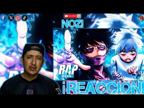 REACCION!!! - Dabi Rap (Boku No Hero) | Corona de Llamas | Nozi