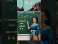 only 1% can solve this comment your answer #maths #challenge #iqtest #exam