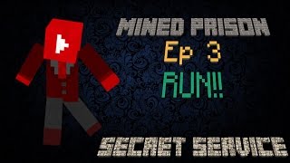 Mined Prison: EP 3 SECRET SERVICE!! JUST RUN!! screenshot 4