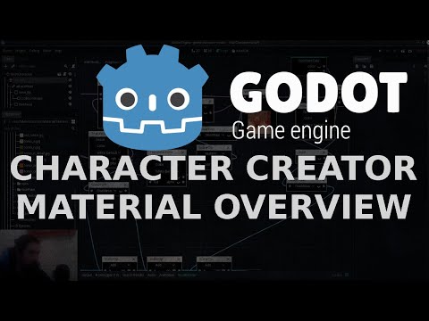 Godot Character Creator Overview / Material Overview