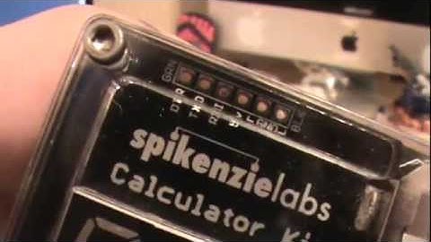 SpikenzieLabs Calculator Soldering Kit Overview
