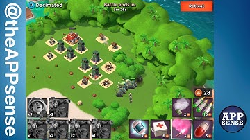 Decimated (31) Single Player Island - Boom Beach Walkthrough