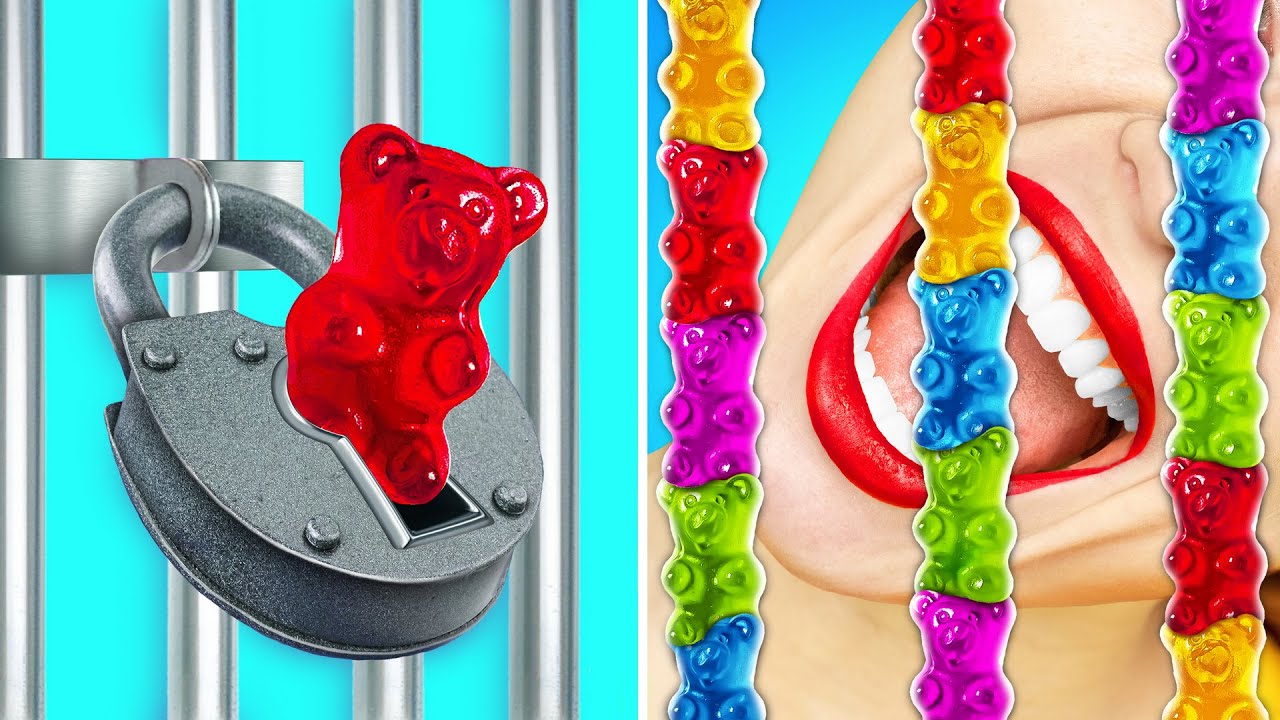 Kako nositi hranu bilo gde | Smešni trikovi sa hranom Multi DO Challenge