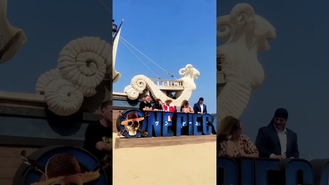 Dubladores de #onepiecenetflix no lançamento da primeira temporada! 🏴‍☠️ #onepiece #netflix #fyp