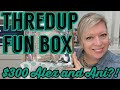 SMALL BOX 💚 BIG PROFIT in this Thredup Fun Box Unboxing! #mysterybox