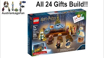 Lego Harry Potter 75964 Advent Calendar 2019 - Lego Speed Build Review