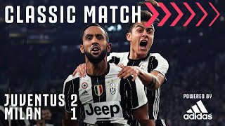 Juventus 21 Milan | Paulo Dybala Scores 97th Minute Penalty | Classic Match Powered By Adidas