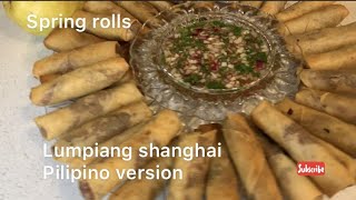 Spring rolls  Super tipid swac sa budget Pwedeng pang negosyo