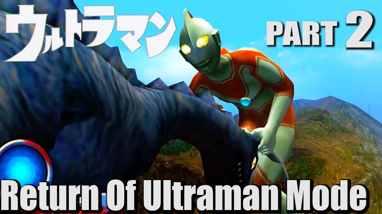 ULTRAMAN PS2 GAME Return Of Ultraman Mode Part 2 ( 1080P HD 60fps