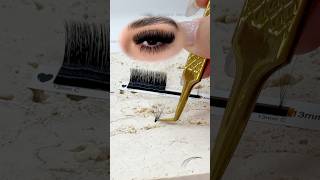 0.03mm Winky Beauty Glam Black Easy Fan Eyelash Extension #lashes #lashify #lashextensions #lashset