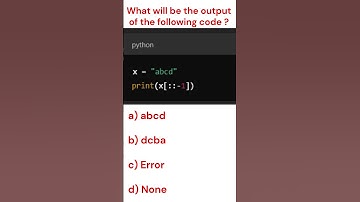 What will be the output of the following code. #shorts #python #trending