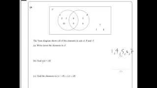 Edexcel iGCSE Mathematics A 4MA0/3H January 2015 Q19