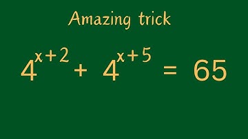 Amazing Trick | Powerful Trick To Solving Exponential Equation Of Same Base Number.