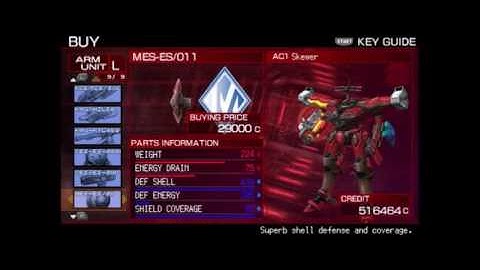Armored Core 3 Parry Blade Run Part 11
