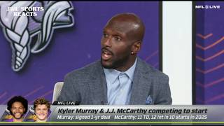 Kyler Murray Will START For Minnesota Vikings? 🤯 NFL LIVE REACTS