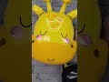 Голова милого Жирафа Воздушный шар фигура из фольги  Giraffe Head Balloon Foil Figure #shorts