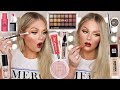 FULL FACE OF NEW DRUGSTORE MAKEUP TESTED | KELLY STRACK