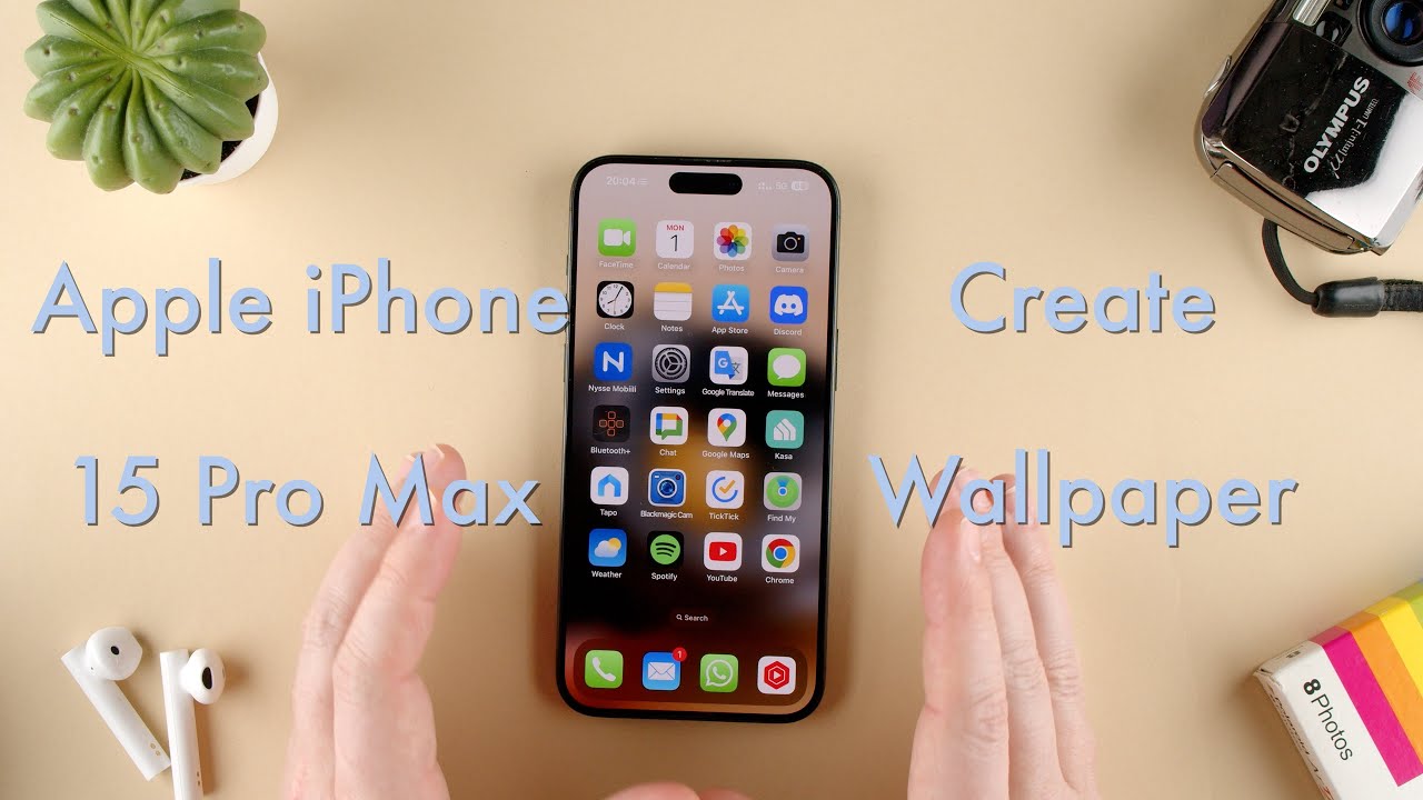 How to Create a Wallpaper on the Apple iPhone 15 || Apple iPhone 15 Pro ...