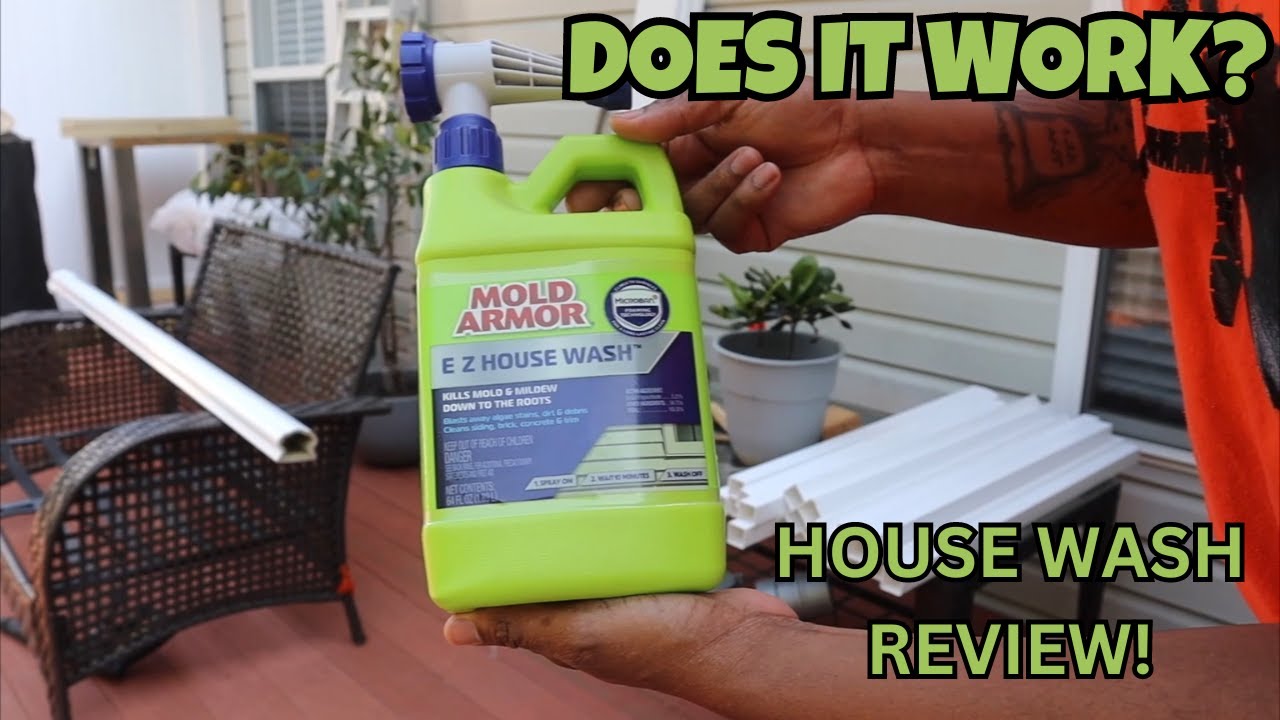 Mold Armor E-Z House Wash Review + Cost Savings HACK 