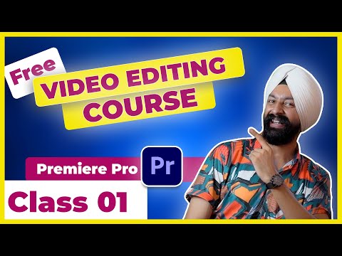 Premiere Pro Course ✨ Class 01 ✅ Learn Video Editing 👉🏻 in Hindi | Basics, Interface, Timeline  @RajPhotoEditingMuchMore