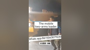 This mobile two-arms loader is faster and usefull.It