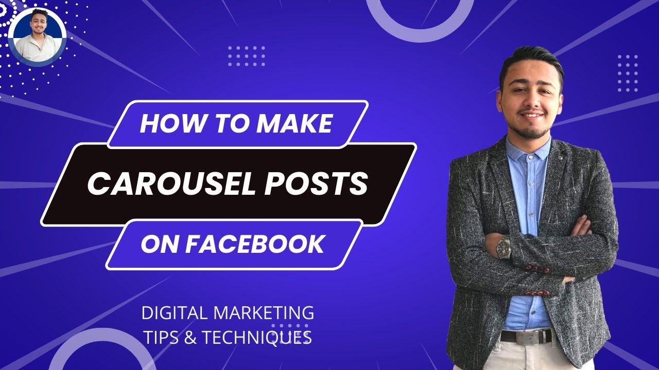 How To Make A Carousel Post On Facebook 2022 | Facebook Carousel Post 2022