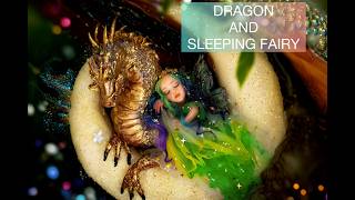 Golden Dragon and Star sleeping fairy from my childhood !