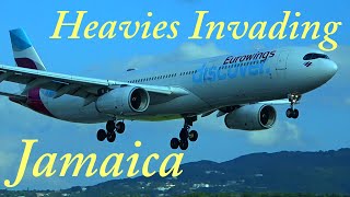 Big Airplanes 💥 airplane spotting Montego Bay Jamaica video 680