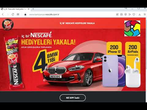 Nescafe Çekiliş Nasıl Katılırım? Şifre Gönderme 2021-2022