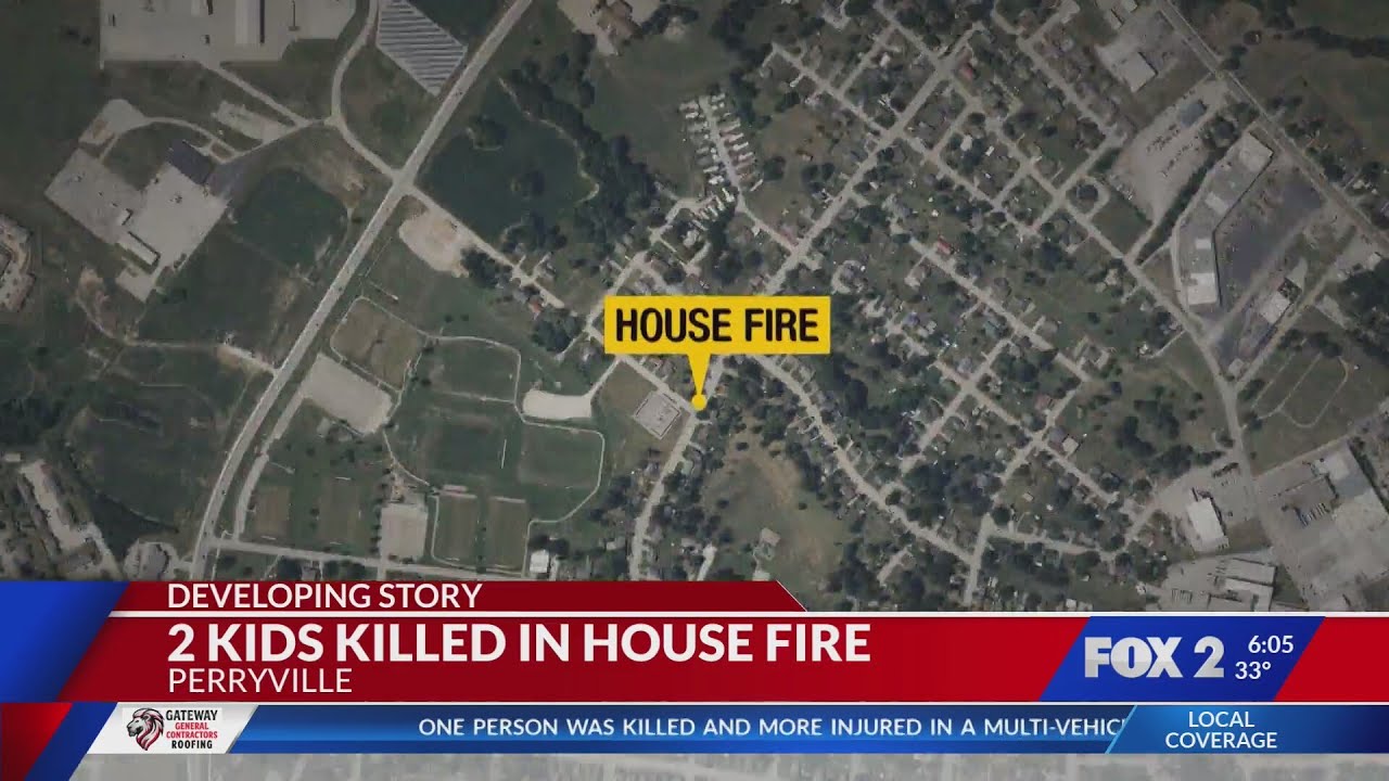 Perryville house fire claims lives of two children