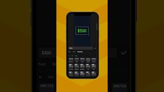 Money text effect in capcut #shorts