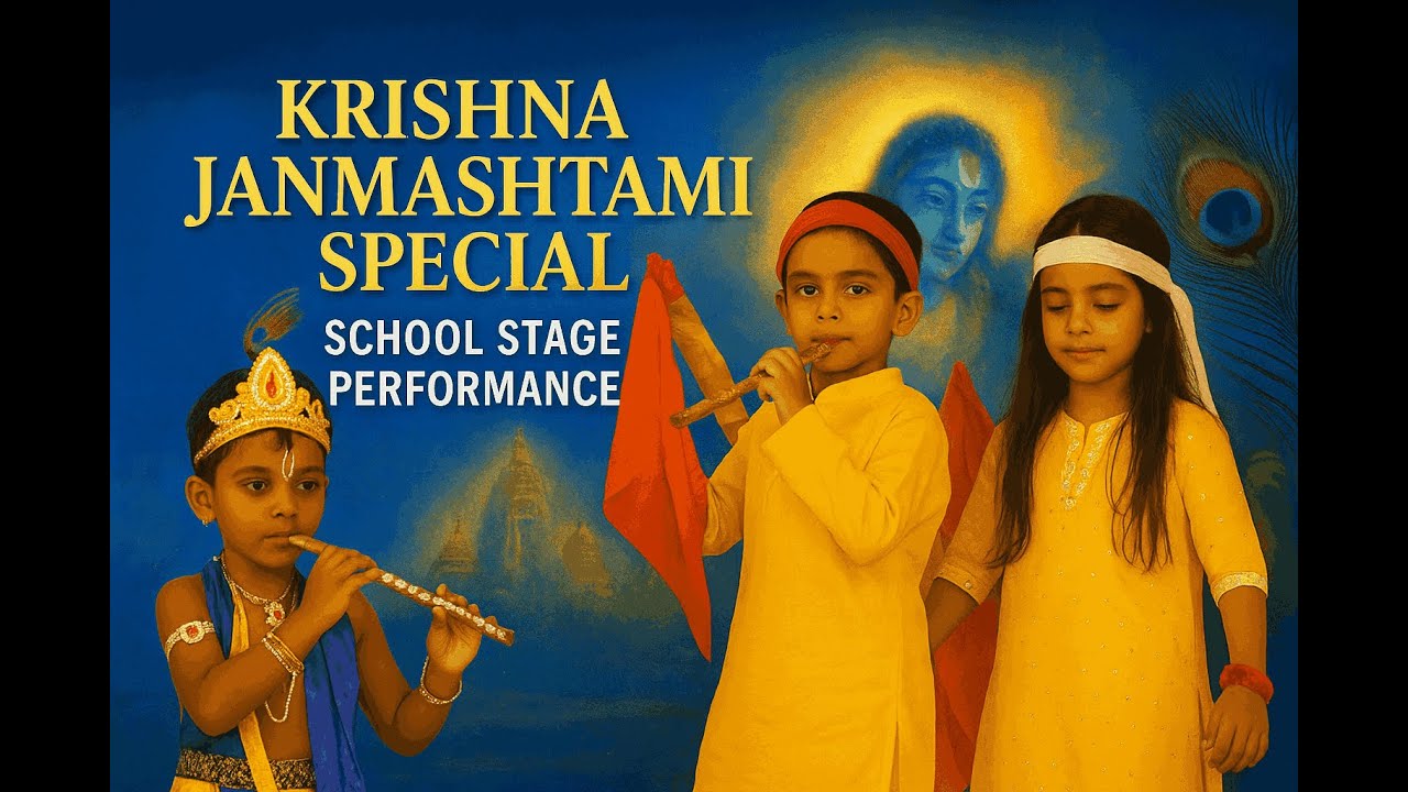 Mesmerizing Krishna Janmotasaw Dance Drama by Students | Cultural Performance |Narendra Edu Valley