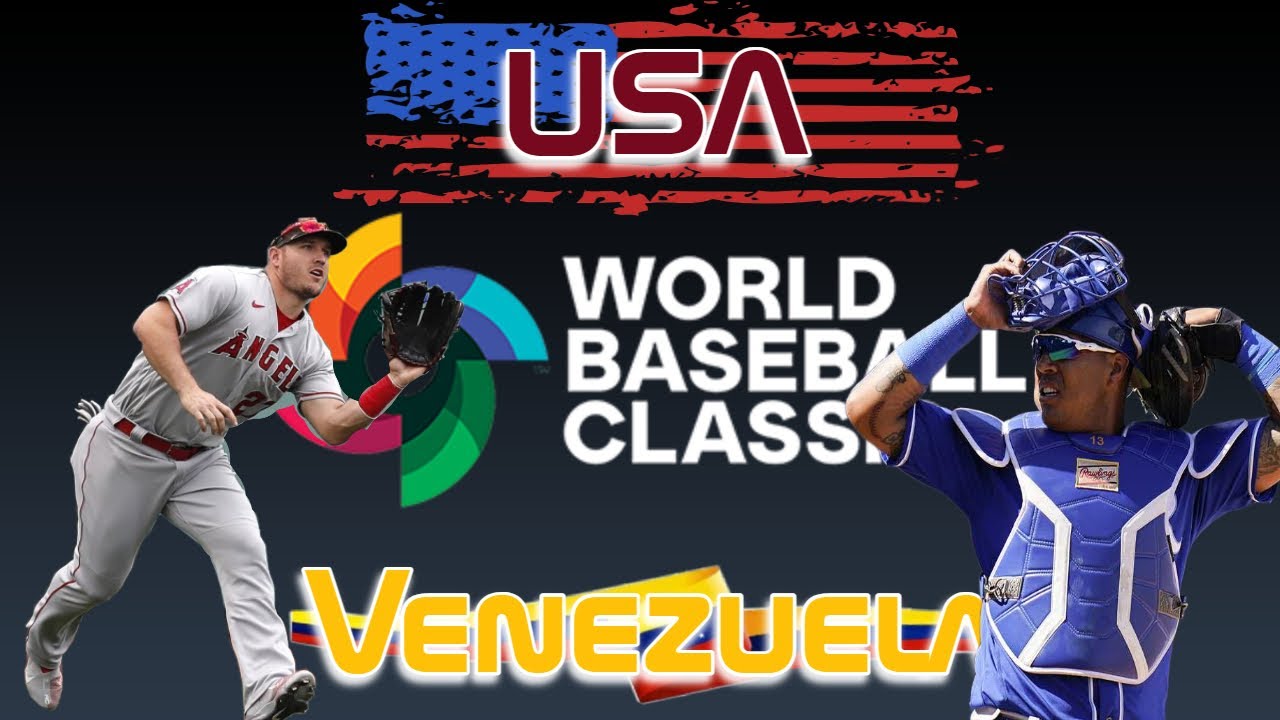 USA vs Venezuela World Baseball Classic Live Play by Play and