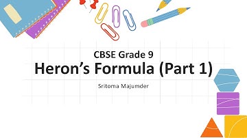 CBSE Grade 9 Mathematics Heron