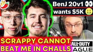 Drazah vs Scrappy DRAMA for Champs, BenJ 20v1 EXPOSED! 🍑💀