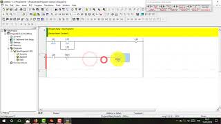 #TUTORIAL (PLC) Simulasi Motor Forward Reverse dengan CX Programmer