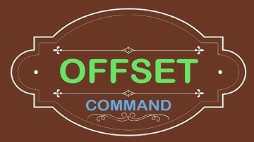 🔥How to use OFFSET🔥Multiple Offset! Offset command in autocad.🔥How to use Offset with simple example