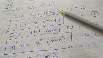 Time variant or time invariant systems