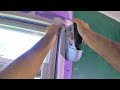 How To Install Plastic Corner Bead Around A Window