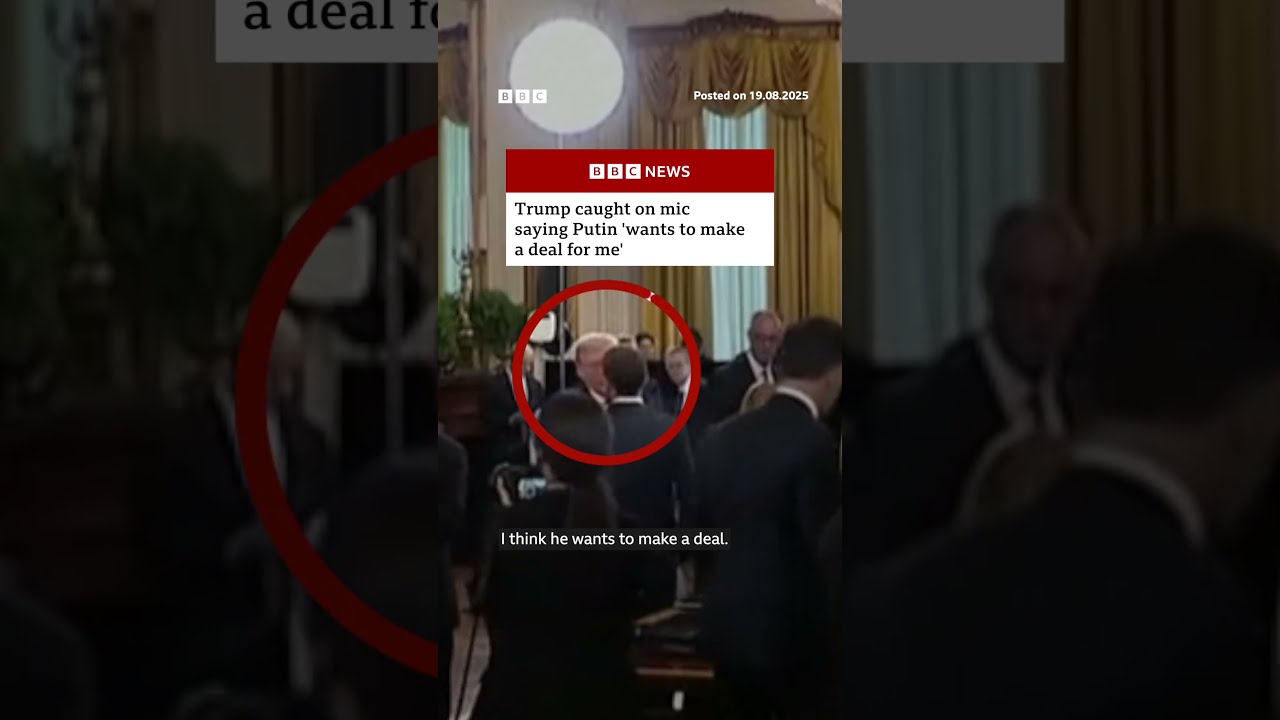 Donald Trump Said Vladimir Putin Wants To Make A Deal For Me DonaldTrump BBCNews